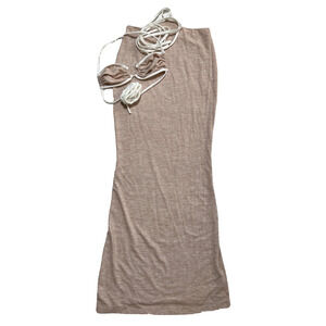 Solado- Tan Skirt Set - NEW WITH TAGS